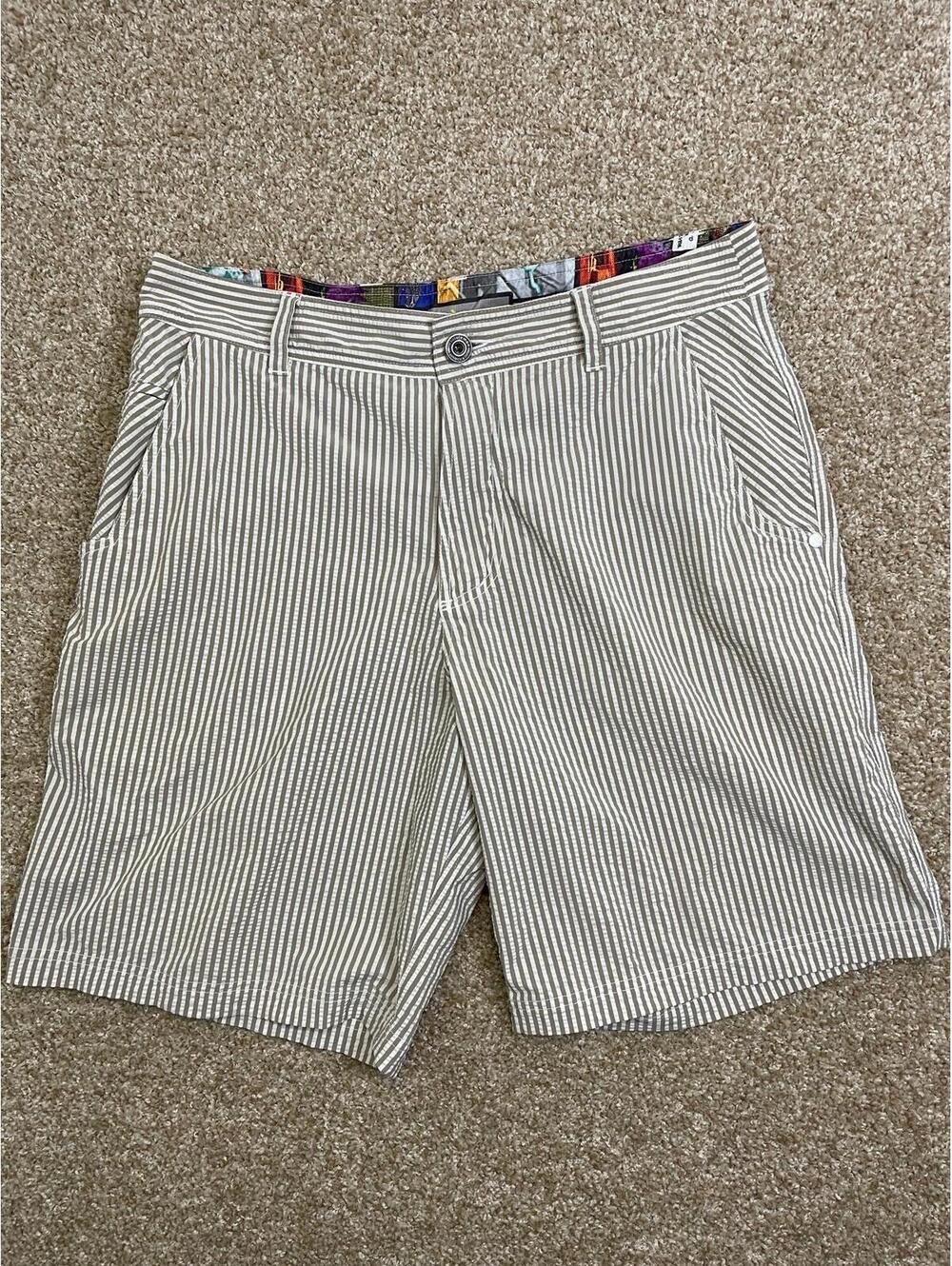 Lululemon Men’s Casual Checkered Shorts Size 34